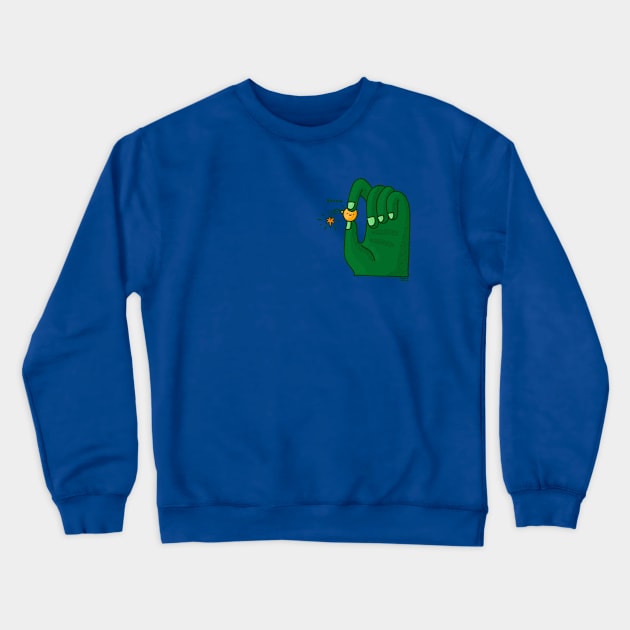 Booom Crewneck Sweatshirt by Tania Tania